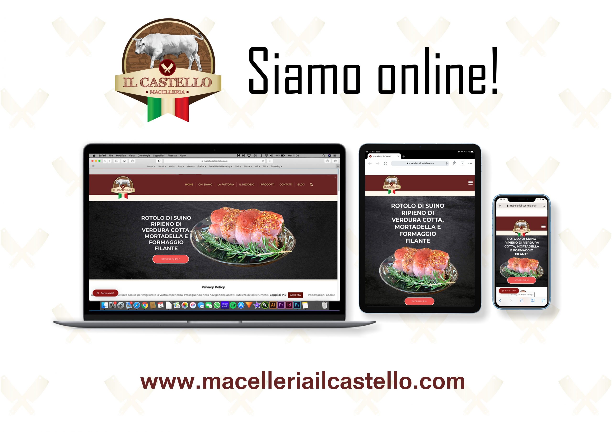 Macelleria il Castello blog Sito web online